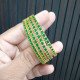 GREEN STONE BANGLES