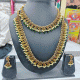 TRADITIONAL SOUTH INDIAN GREEN DROPS COMBO SET
