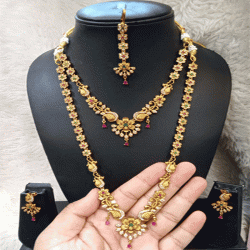 TRADITIONAL INDIAN NECKLACE SET COMBO