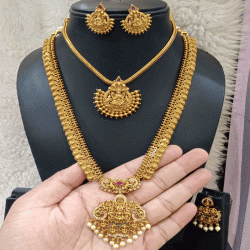 KASUL LONG ASTALAKSHIMI LONG WITH LAKSHIMI MINI CHOKER NAAN