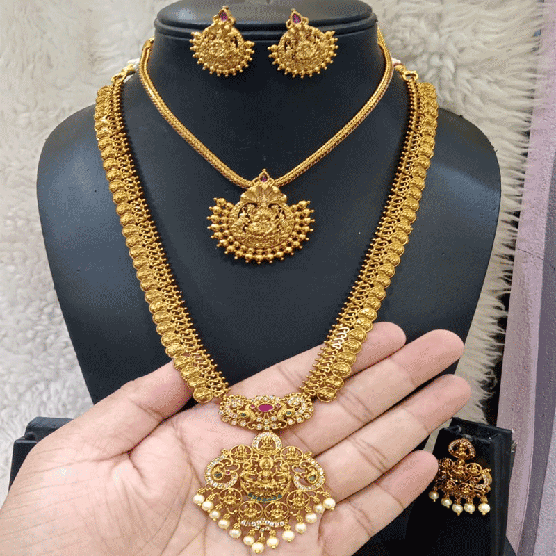 KASUL LONG ASTALAKSHIMI LONG WITH LAKSHIMI MINI CHOKER NAAN