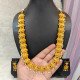 TRADITIONAL INDIAN GOLD NECKLACE WITH EARRINGS SET