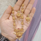 GODDESS LAKSHMI TRADITIONAL INDIAN JEWELRY SET